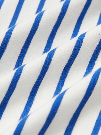 Color Block Half Placket T-Shirt 1264332