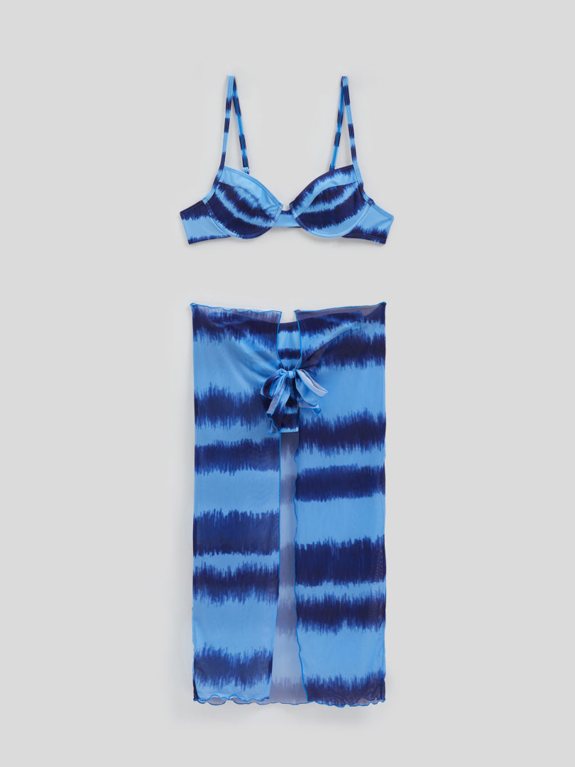 Color Block Bikini Set 114500