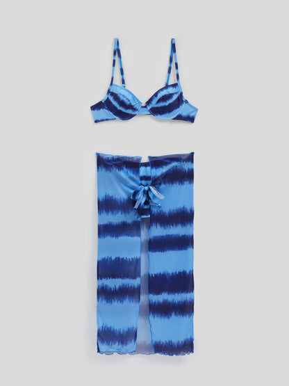 Color Block Bikini Set 114500