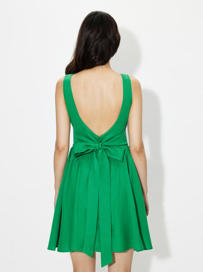 Draped A-Line Dress 1252932