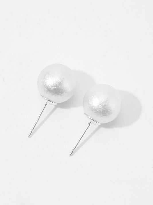 Artificial Pearl Stud Earrings 121084