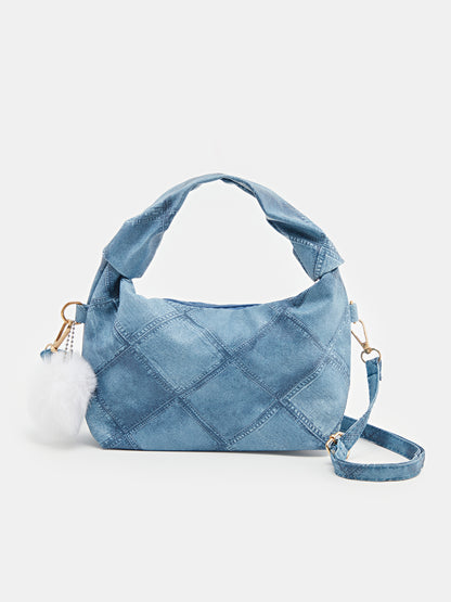 Plaid Baguettes Sling Bag 120453
