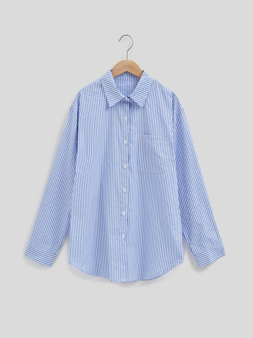 Buttoned Placket Blouse 113726