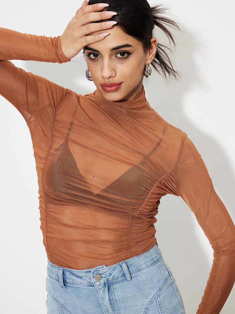 Sheer Bodysuit 1257052