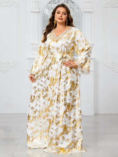 پڵەس سایز ڕەنگ بلۆک جل و بەرگی عەرەبی 1288072
