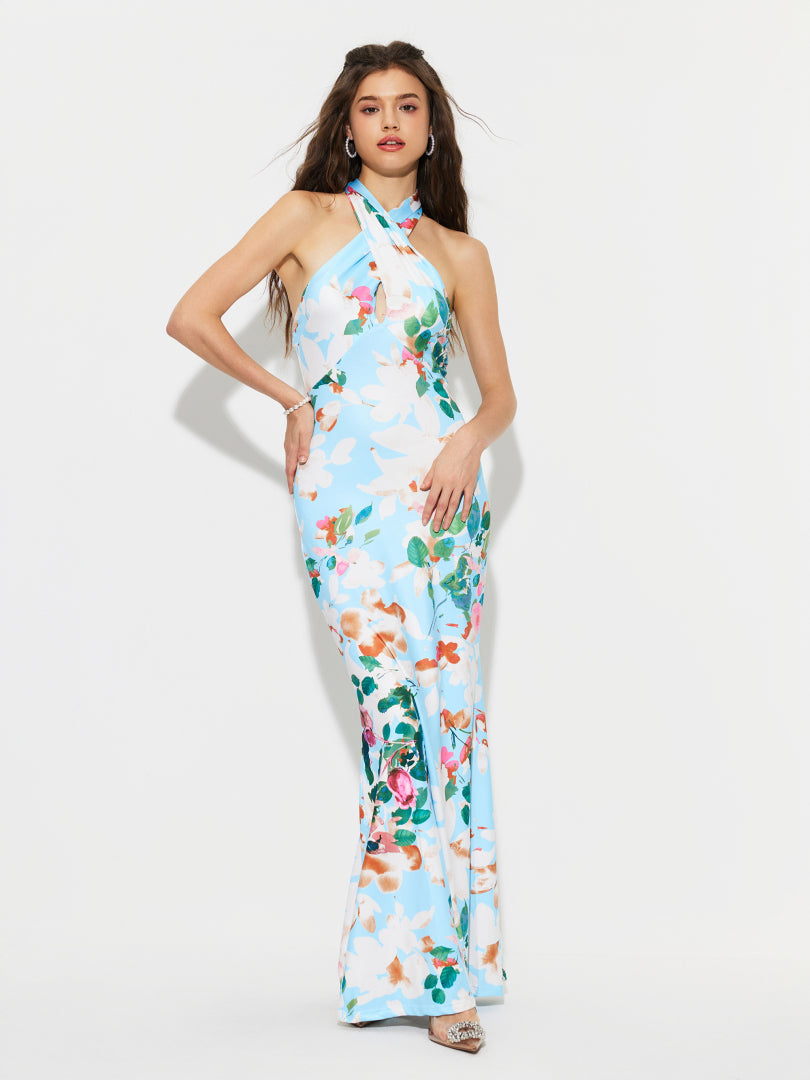 Cut Out Fishtail Dress 1295762
