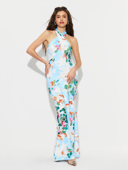 Cut Out Fishtail Dress 1295762