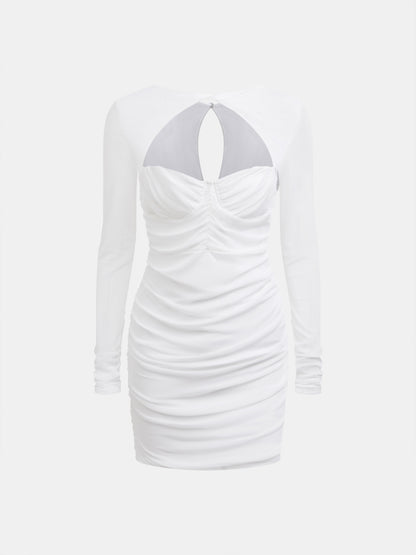 Gathered Bodycon Dress 1254482