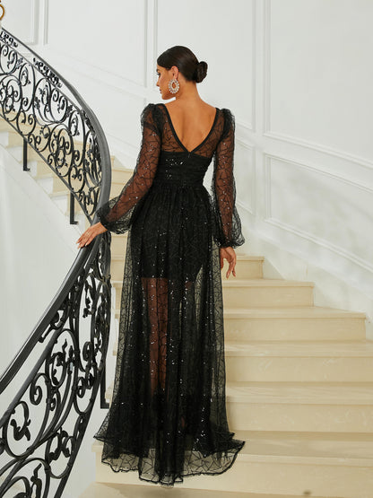 Openwork Arabian Dresses 1282772