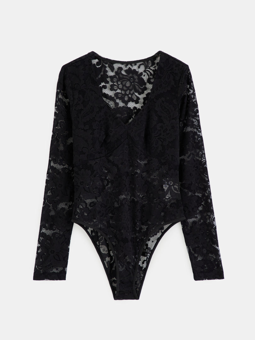 Sheer Bodysuit 1249052
