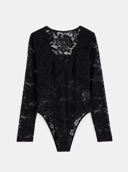Sheer Bodysuit 1249052