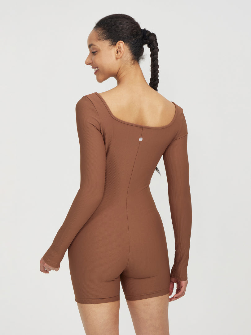 Ribbed Gym Playsuit 119607