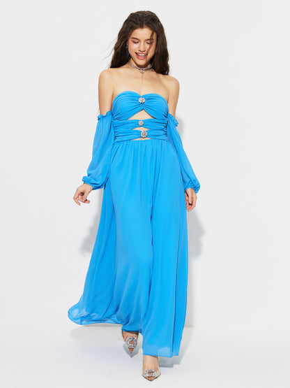 Gathered Tube Dress 1295622