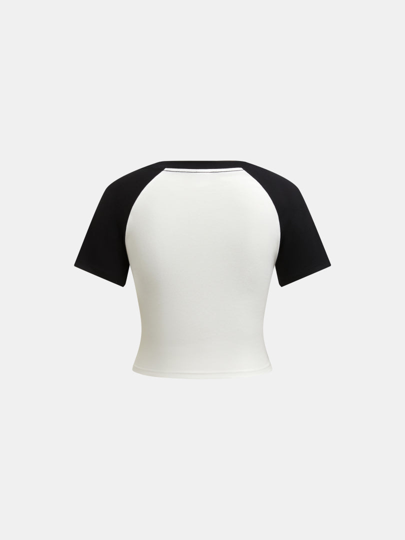 Printed Pullover T-Shirt 1273442