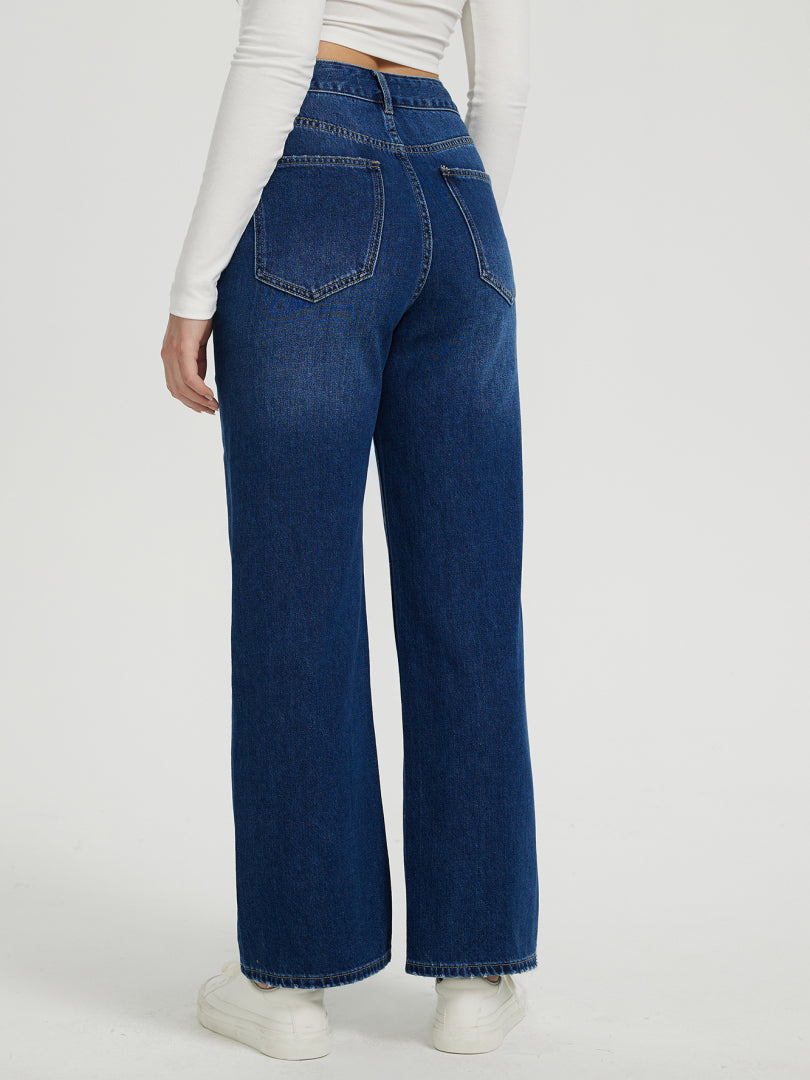 Straight Leg Jeans 116294