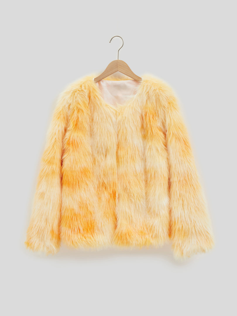 Faux Fur Coat 114441