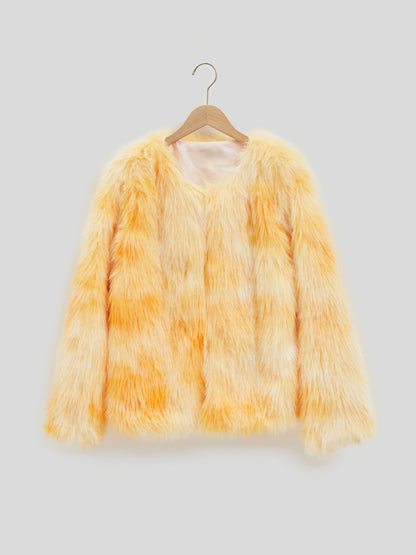 Faux Fur Coat 114441