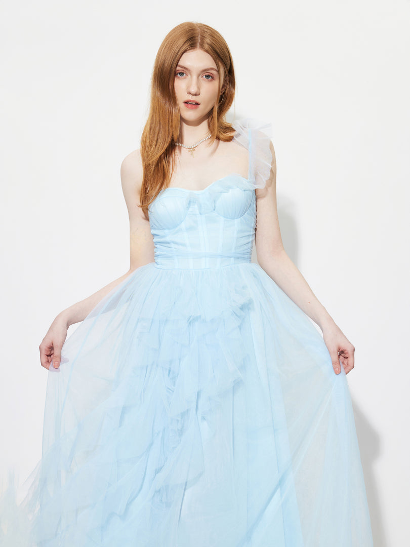 Ruffle A-Line Dress 1272482