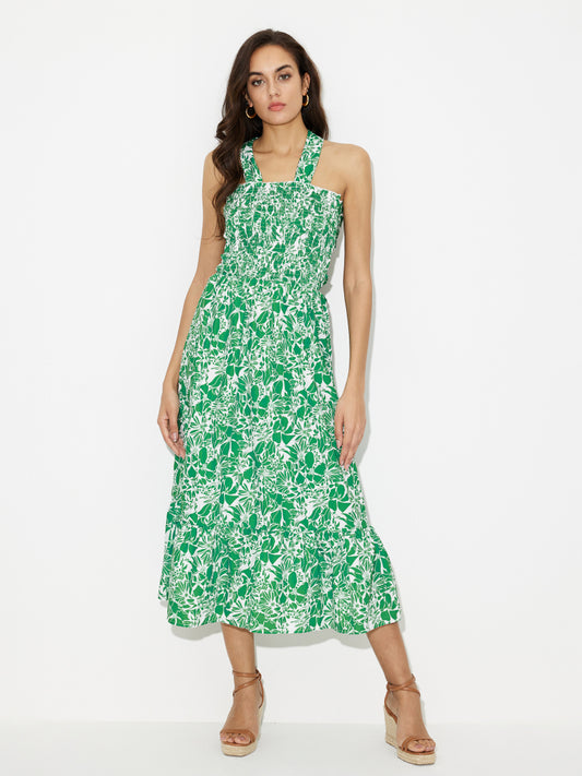 Open Back A-Line Dress 119377