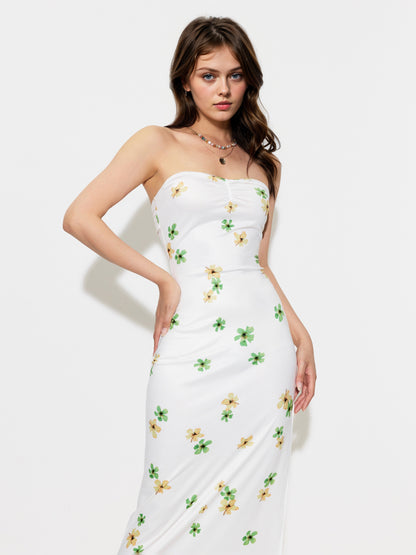 Gathered Bodycon Dress 1296032