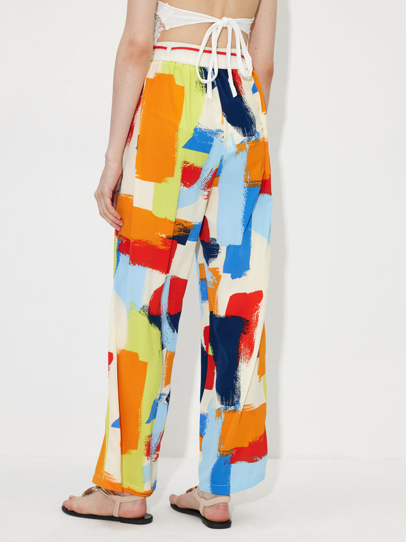 Straight Leg Pants 119859