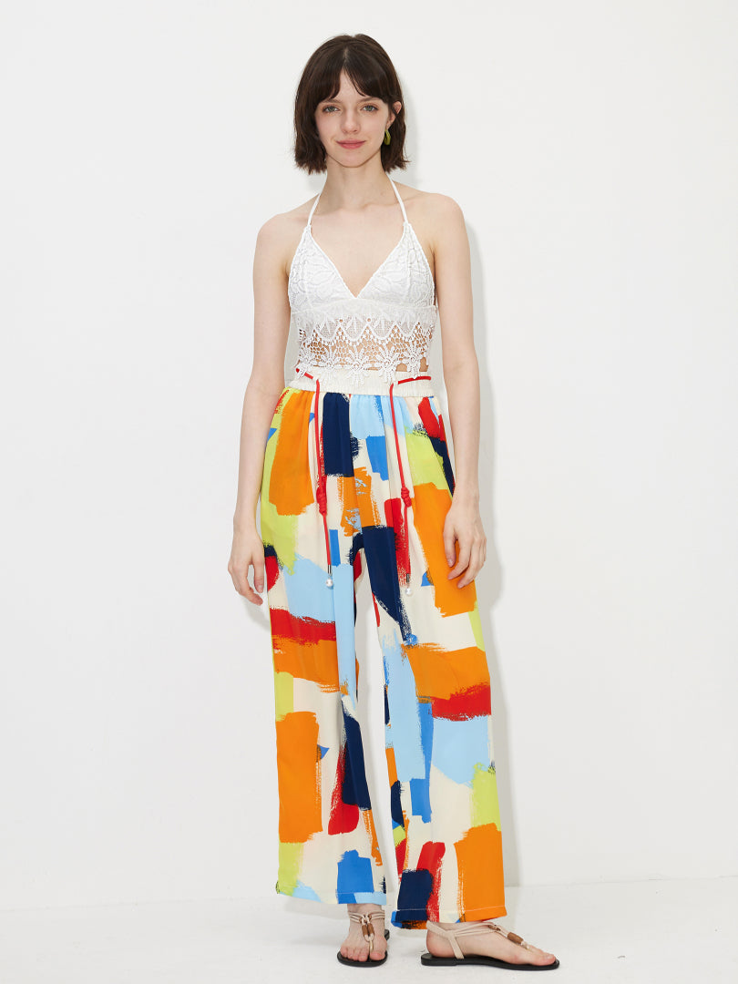 Straight Leg Pants 119859