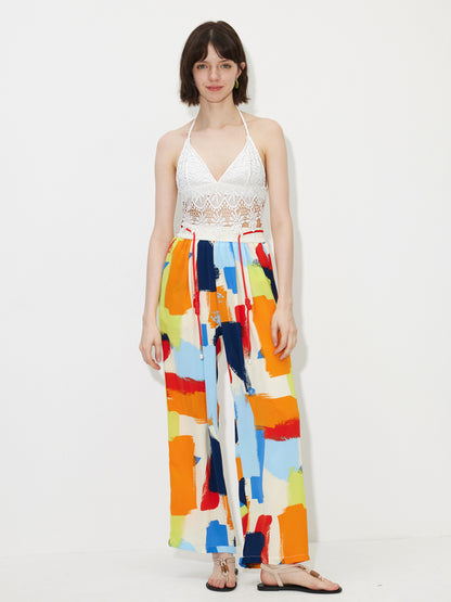 Straight Leg Pants 119859