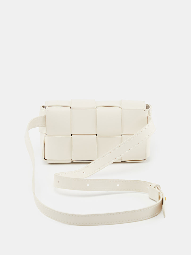 Solid Box Crossbody Bag 1274102