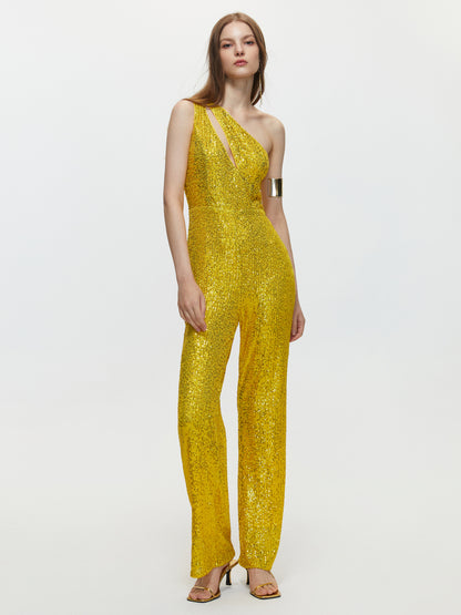 Sequinned Jumpsuit 105371