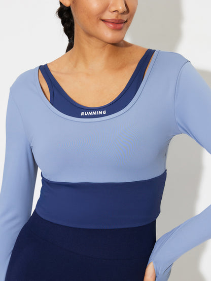 Color Block Sports T-Shirt 1289272