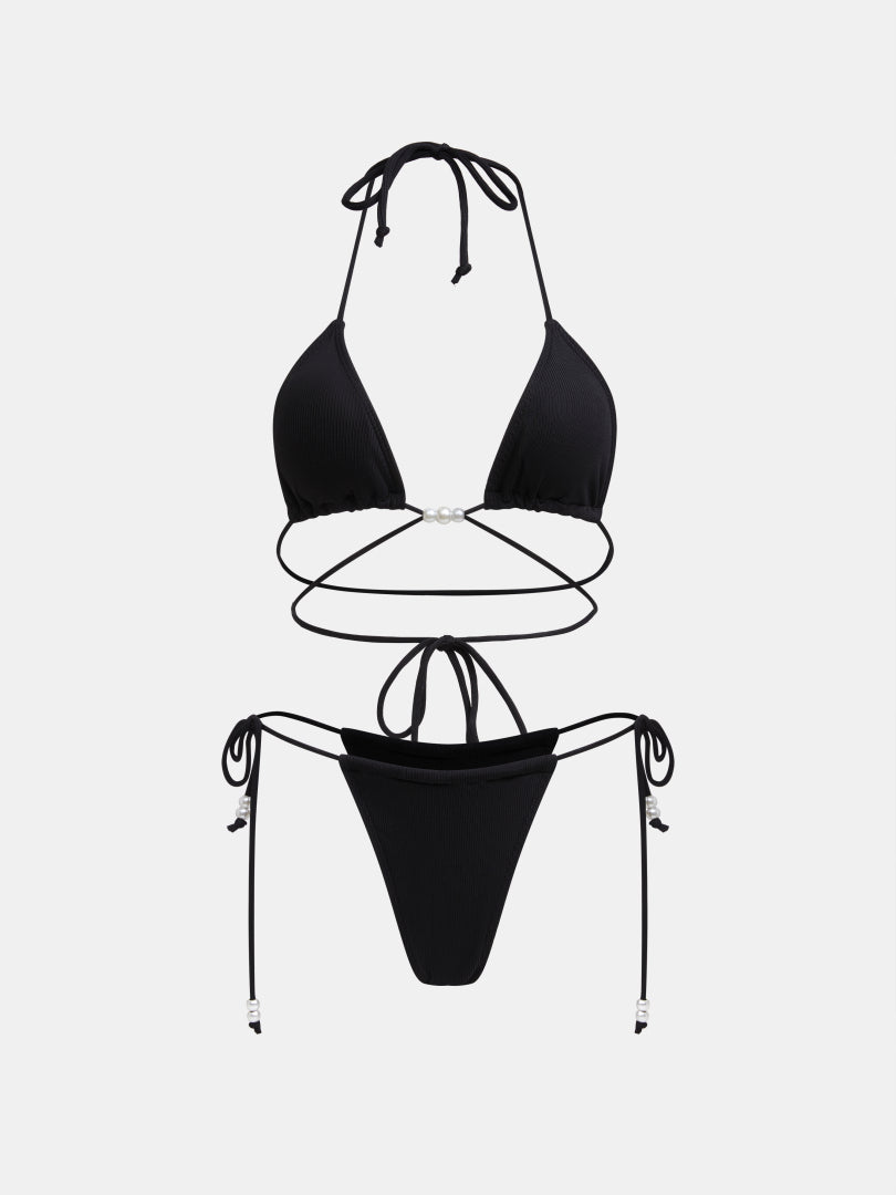 Knotted Bikini Set 1263992