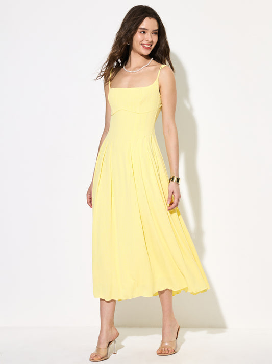 Draped A-Line Dress 1292702