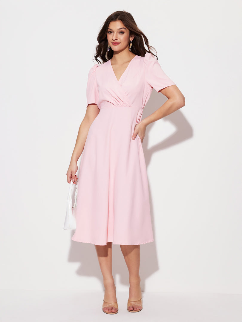 Wrapped A-Line Dress 1275182