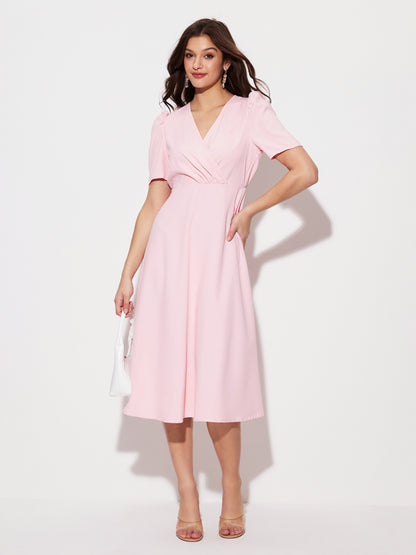 Wrapped A-Line Dress 1275182