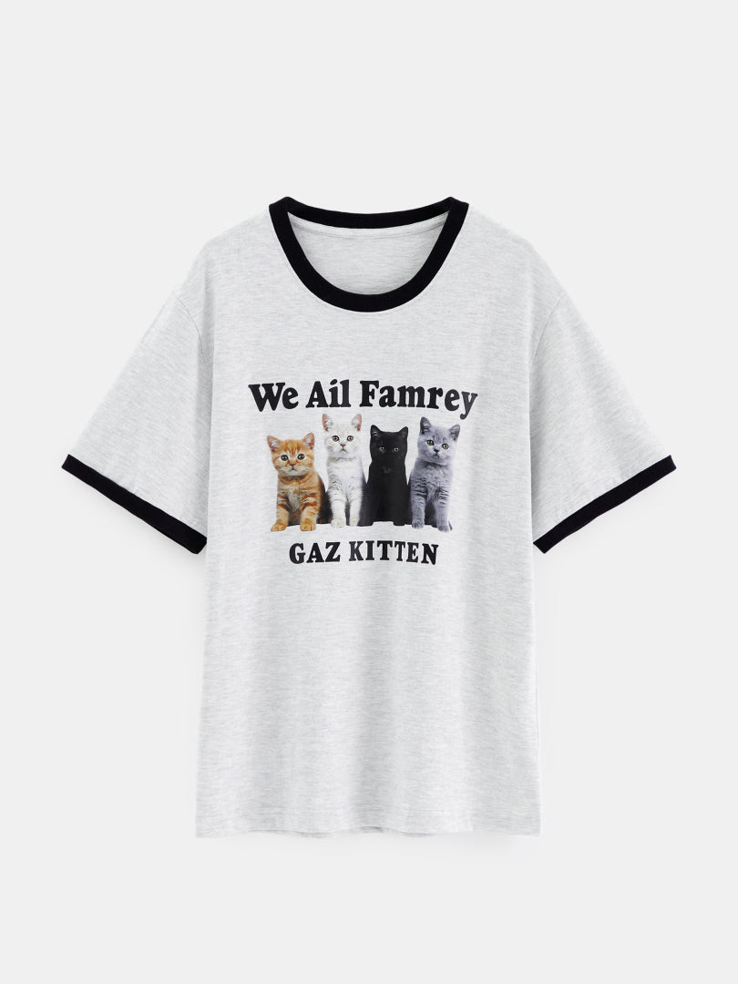 Printed Pullover T-Shirt 1262772
