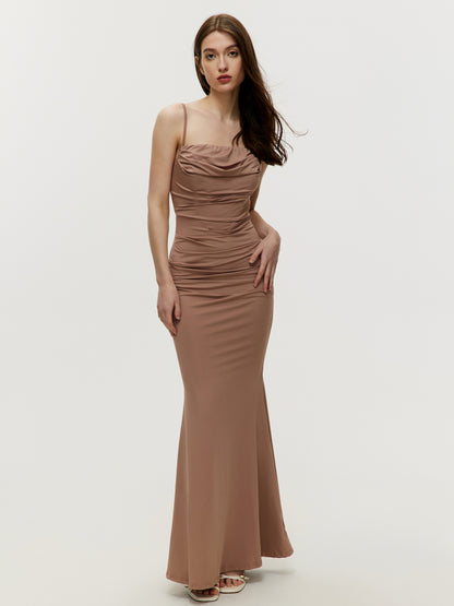 Maxi Gathered Cami Dress 107375