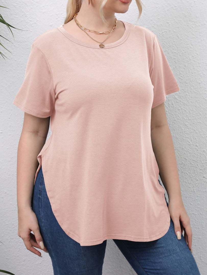 Plus Size    Pullover T-Shirt 1248362