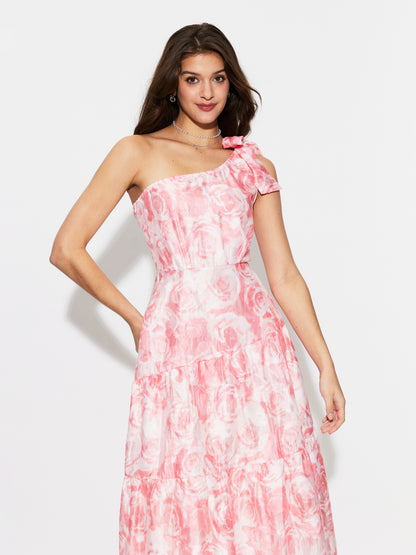 Knotted A-Line Dress 1296072