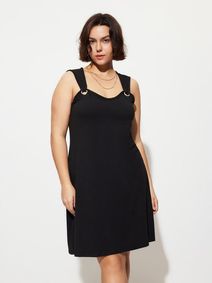 Plus Size Ring Bodycon Dress 1281092