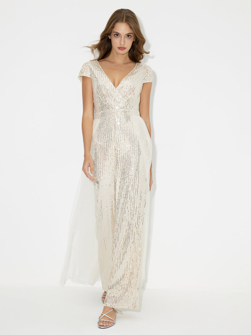 Sequinned Jumpsuit 120012