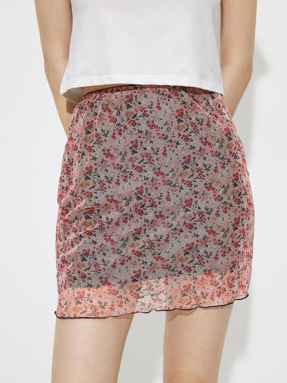 Color Block Pencil Skirt 1253242