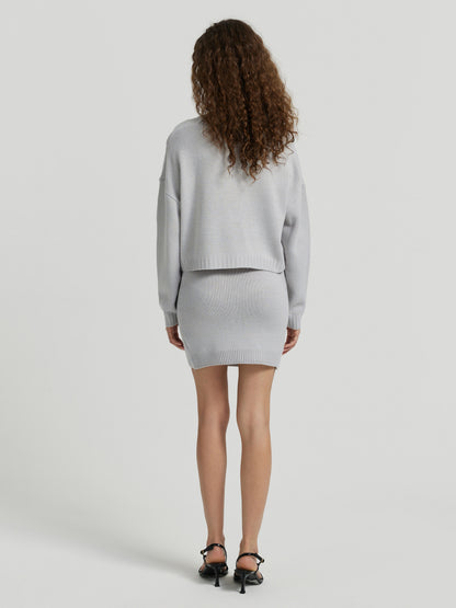 Buttoned Knit Co-ords 112303