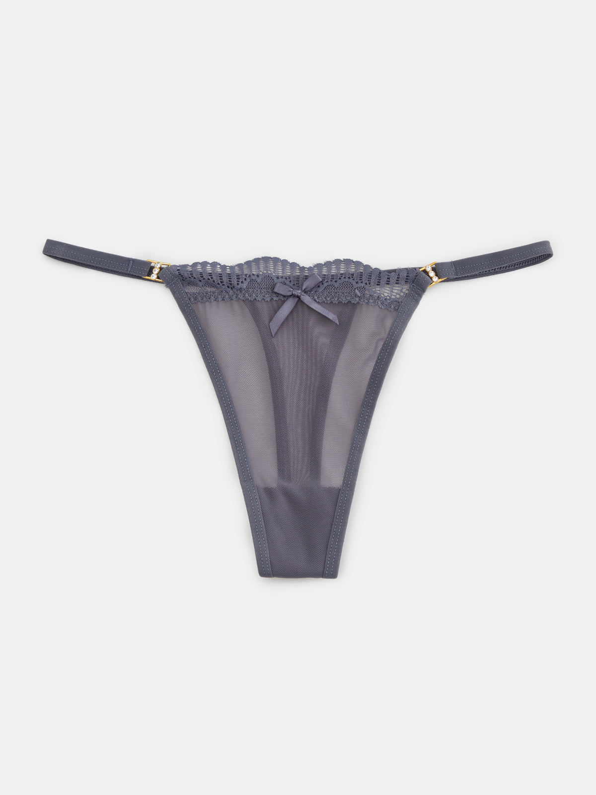 Solid Sheer Thong 118582
