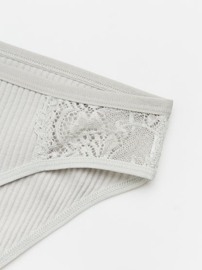 Lace Insert Briefs 120840