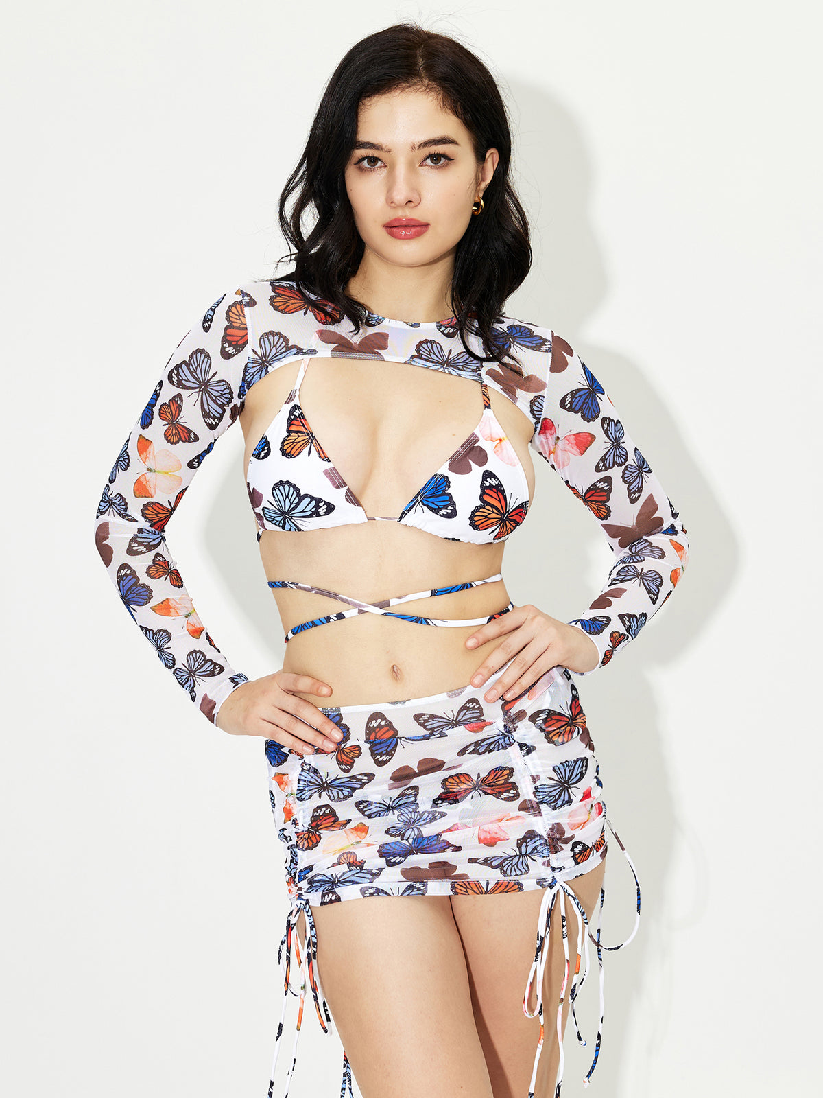 Sheer Bikini Set 118172