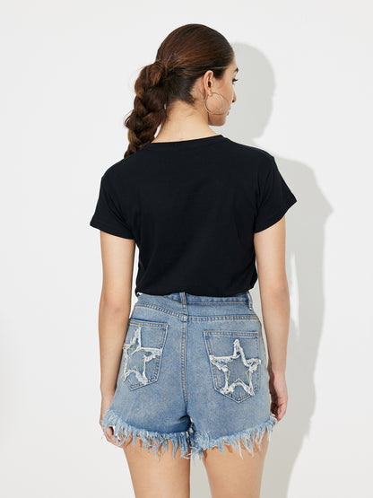 Printed Pullover T-Shirt 120324