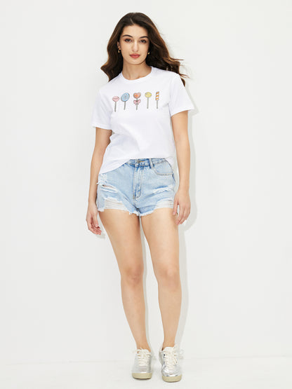 Printed T-Shirt 120727