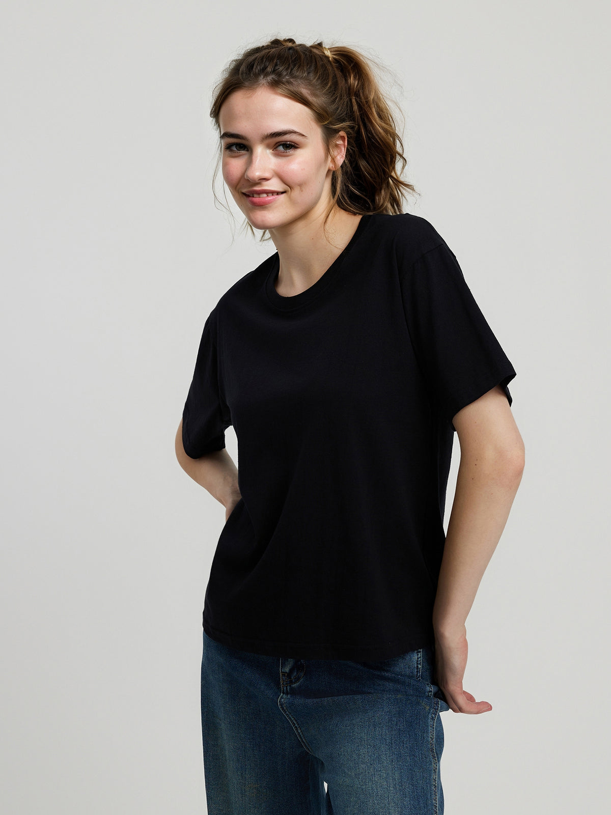Basic Cotton T-shirt 110965