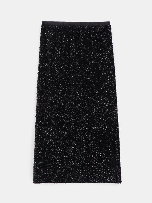 Slit Straight Skirt 119017