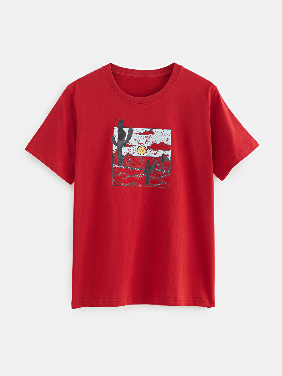 Printed Pullover T-Shirt 120401